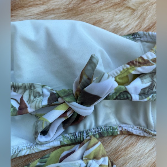 KANOMI Bikini 👙 One shoulder Top bottom matching set SzM high waisted swimsuit - Picture 8 of 12